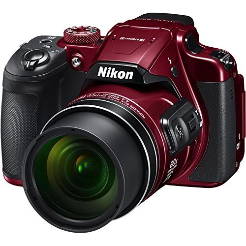 Nikon COOLPIX B700 20.2MP Compact Digital Camera - Red (International Version No Warranty) N4
