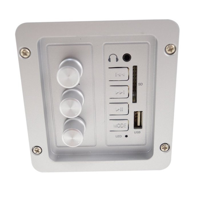 Yunmei JH2 Subwoofer 2.1 Speaker Sound System PC Home Desktop Stereo Audio speaker 20W with radio supported SD... N6