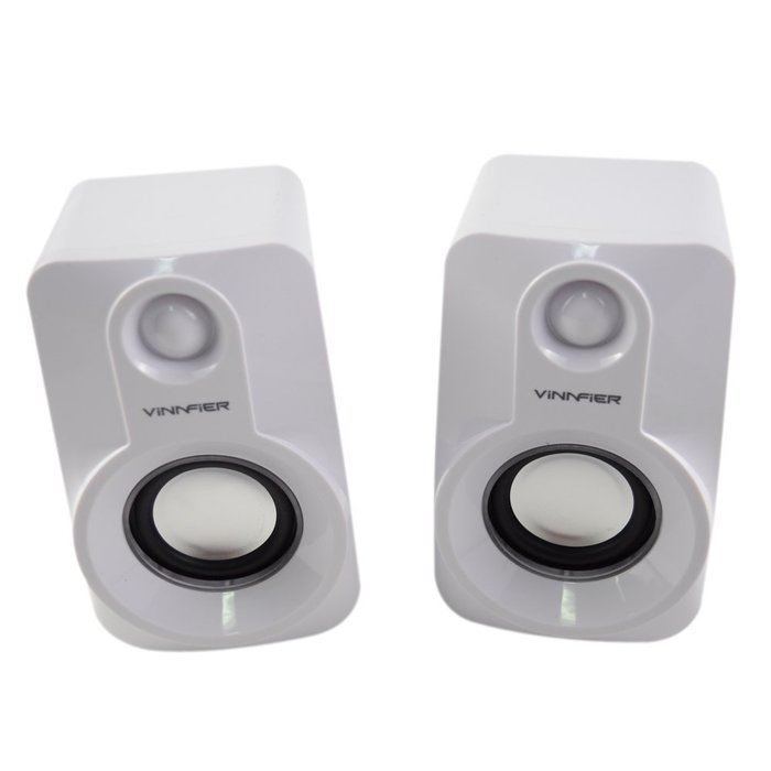 Yunmei JH2 Subwoofer 2.1 Speaker Sound System PC Home Desktop Stereo Audio speaker 20W with radio supported SD... N7