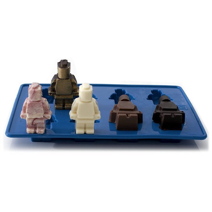 Candy Molds for making LEGO bricks and figures by Merchant Smile. Complete Set: 3 special molds for chocolate,... N2