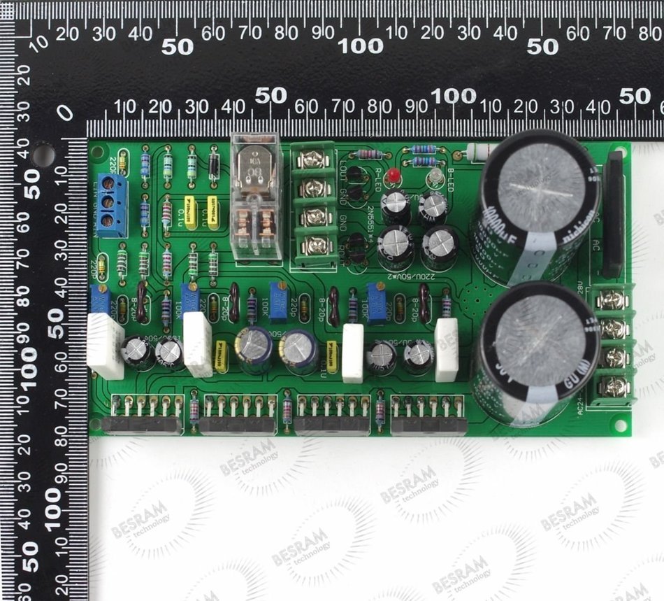 Power Amplifier finished Board LM3886*4 2.0 100W/Mono200W for Rowland circuit