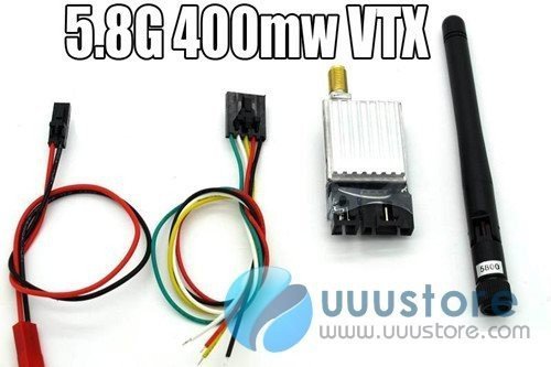 Boscam FPV 5.8Ghz 5.8G 400mW Video Audio Wireless Transmitter TS353 For RC Car MultiCopter 4Km Range Hero3 Hero4... N2