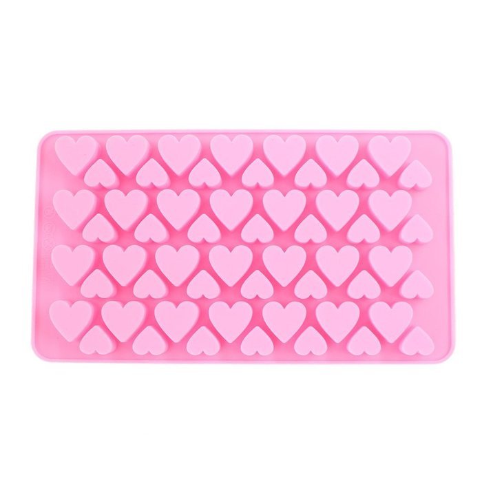Bestjybt&reg; Silicone Mini Heart Shape Silicone Ice Cube Candy Mold Chocolate Mold N2