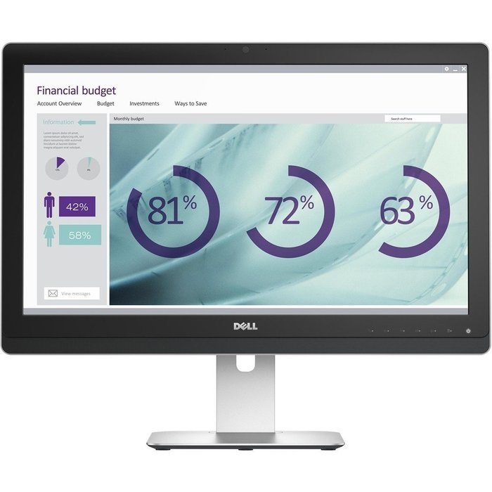 Dell - UltraSharp UZ2315H 23" IPS LED HD Monitor - Black N2