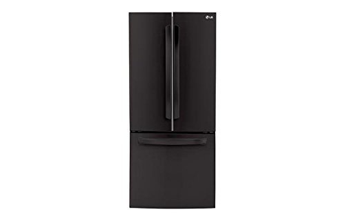 LG LFC22770SB 22.0 Cu. Ft. Smooth Black French Door Refrigerator - Energy Star N3
