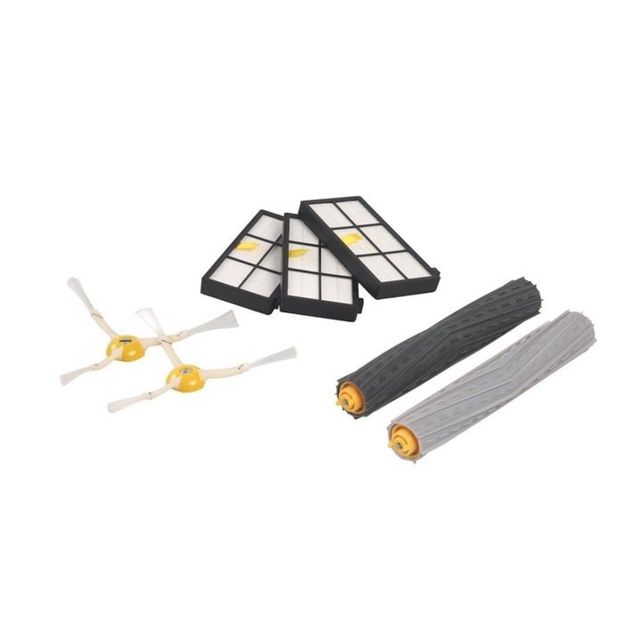 Keepfit Replacement Accessories Kit Vacuum Cleaner replacement parts with 3Hepa Filter, 2Side Brush, 1Tangle-Free... N3
