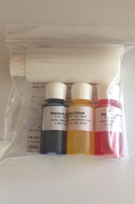 Homeowners Basic Carpet Spot Dye Kit by bleachstain