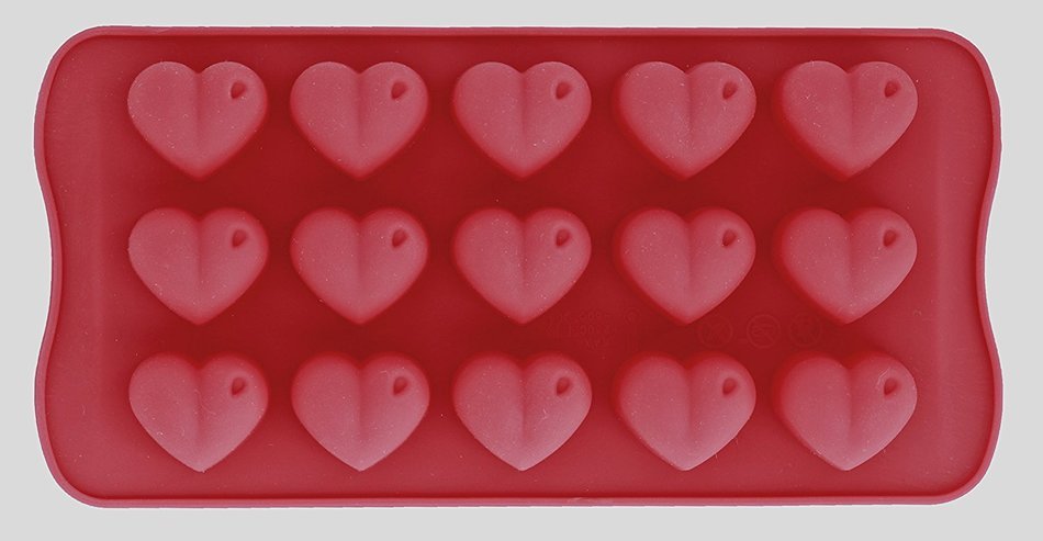 Zoie + Chloe Silicone Ice Tray & Mold for Gummy Bear, Jello, Chocolate, Soap, Crayon and More! N16