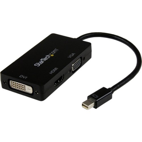 STARTECH.COM MDP2VGDVHD / Mini DisplayPort to VGA / DVI / HDMI Adapter - 3-in-1 mDP Converter... N2