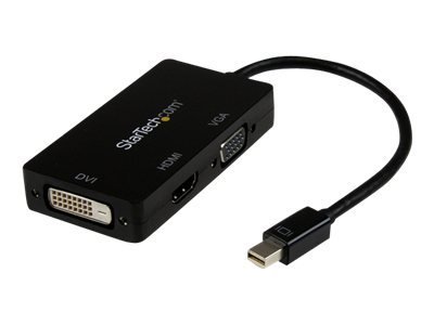 STARTECH.COM MDP2VGDVHD / Mini DisplayPort to VGA / DVI / HDMI Adapter - 3-in-1 mDP Converter... N3