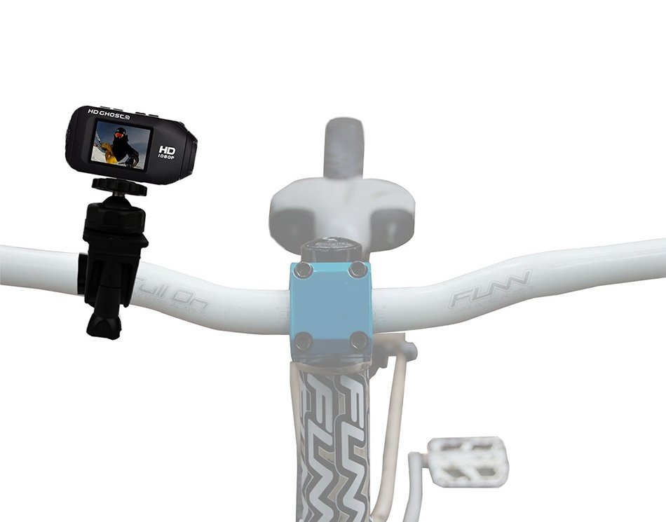 DURAGADGET Outdoor Sports Bicycle Golf Cart Bike Secure Tripod Mount For Drift Ghost S, HD & HD Ghost Full HD...