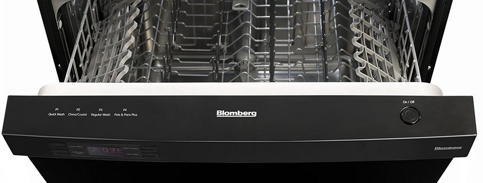 Blomberg DWT24100B Dishwasher with Tall Tub Front Controls, 14 Place Settings, Black N3
