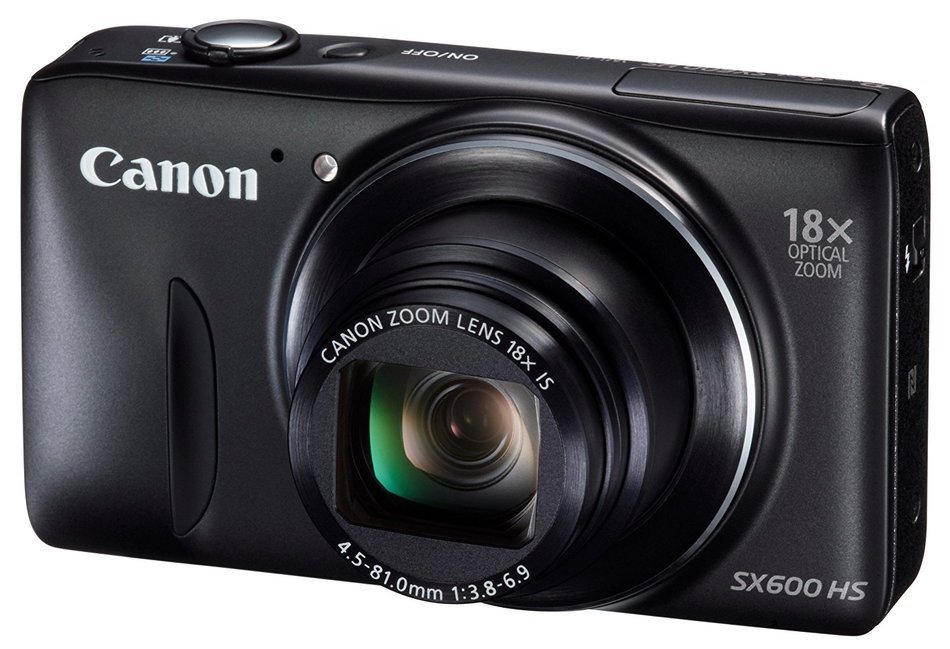 Canon Digital Camera Power Shot Sx600 Hs 18x Optical Zoom Pssx600hs - International Version (No Warranty) N3