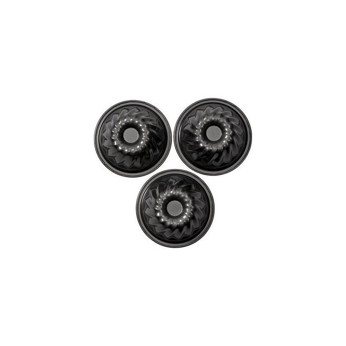 2 Pack Cake Pan Set 3 Mini Fluted Pans & 5 Cake Pan Layer Set