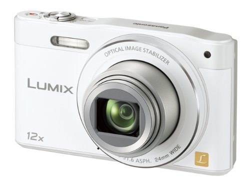 Panasonic digital camera LUMIX SZ8 12x optical white DMC-SZ8-W N2