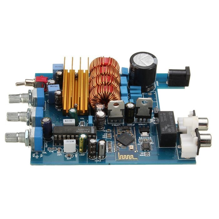 Wireless Receiver Board, ELEGIANT 2 x 50W Bluetooth 4.0 Audio Receiver HiFi Stereo Digital Power Amplifier Board N7