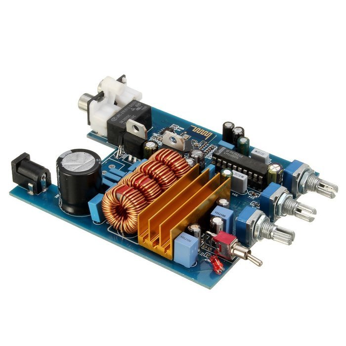 Wireless Receiver Board, ELEGIANT 2 x 50W Bluetooth 4.0 Audio Receiver HiFi Stereo Digital Power Amplifier Board N8