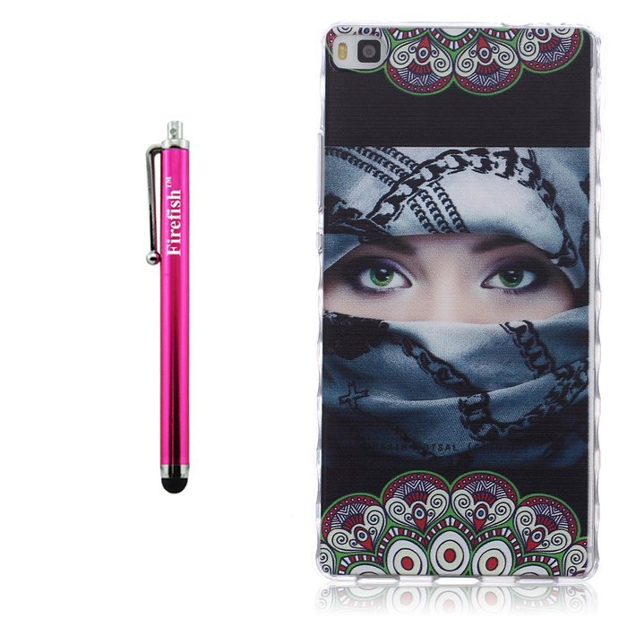 Huawei P8 Lite Case, Firefish Durable Soft TPU Back Case [Soft-Flex] Drop Protection Scratch-Resistant Cover Skin... N79