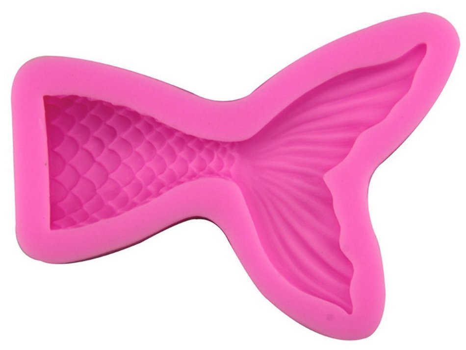 Beauty Clubs Mermaid Tail Silicone Jelly Sugar Chocolate Fondant Molds N8