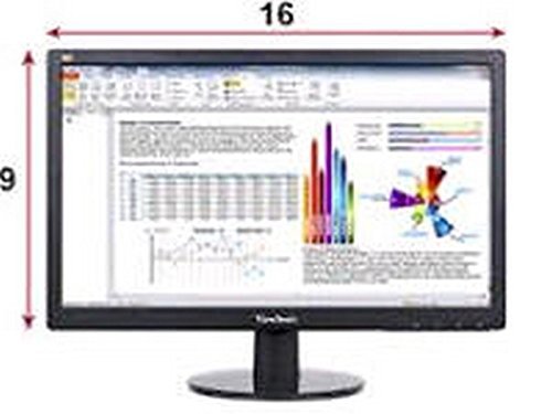 18.5" LED MONITOR,16:9 ASPECT RATIO,1366
