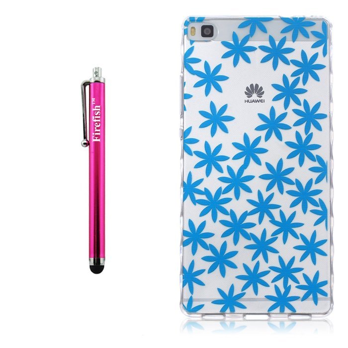 Huawei P8 Lite Case, Firefish Durable Soft TPU Back Case [Soft-Flex] Drop Protection Scratch-Resistant Cover Skin... N89