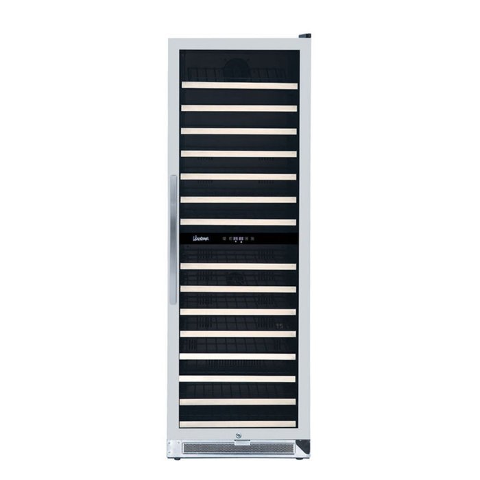 Vinotemp VNTVT-150-2Z-SSDST 155-Bottle Dual-Zone Connoisseur Series Wine Cooler N2