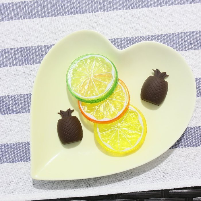 Candy Making Molds, 2PCS YYP [12 Cavity Pineapple Shape Mold] Silicone Candy Molds for Home Baking - Reusable... N4
