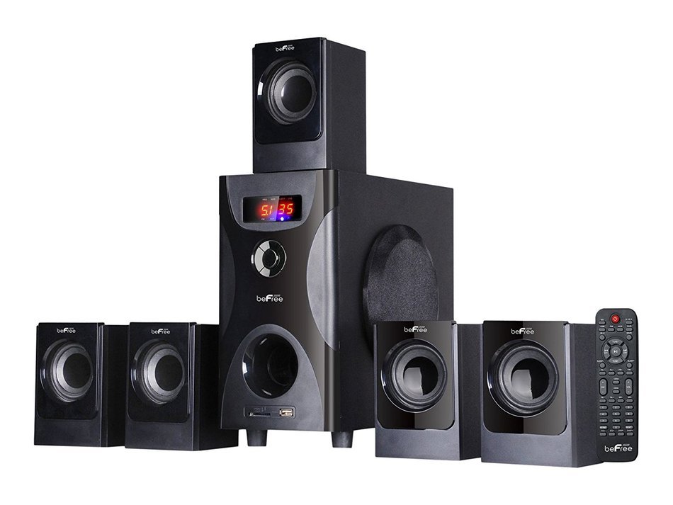 BEFREE SOUND BFS-425 Surround Sound Bluetooth Speaker System &ndash; Black