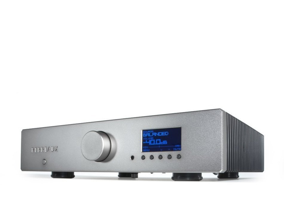 PERREAUX 150W Stereo Integrated Amplifier 16.8" Wide x 13.5" Deep x 4.0" High Titanium Annodised Aluminium N3