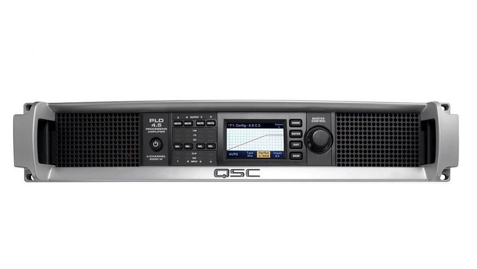 QSC PLD4.5 | Four-Channel Power Amplifier featuring FAST (5000W PLD 4.5)