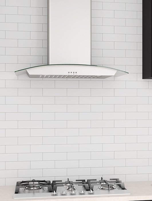 Ancona AN-1172 Tornado III 30" Range Hood, Stainless-Steel N4