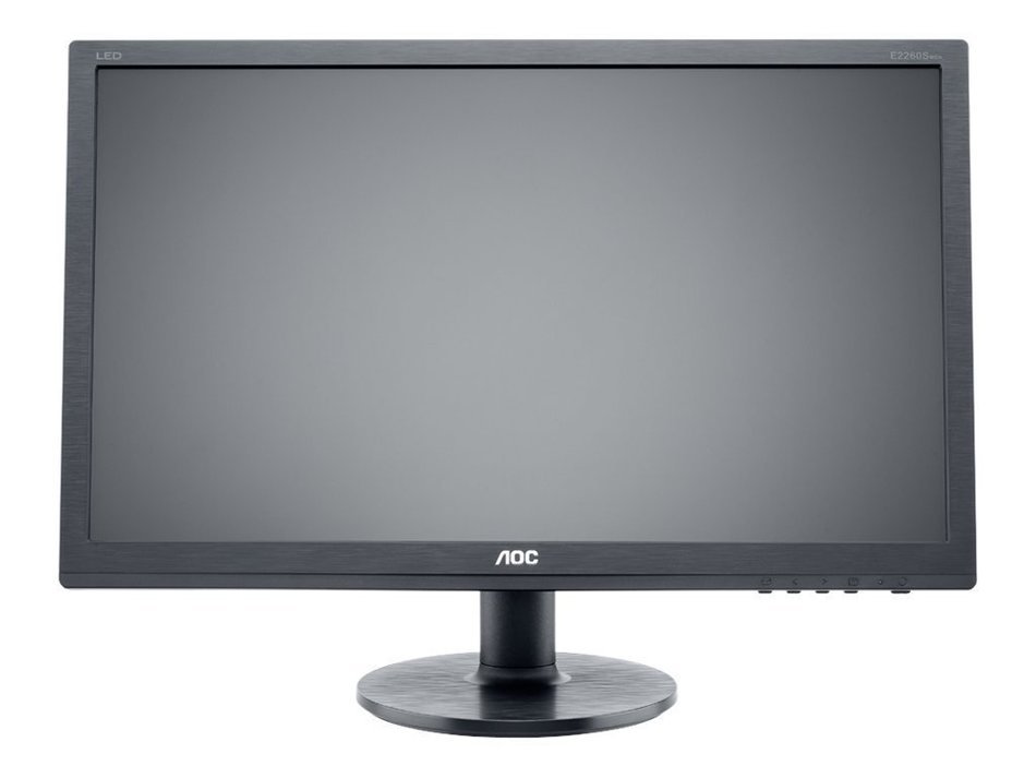 AOC e2260Swda Professional 21.5'' LED-Backlit LCD Monitor, Black N6
