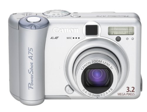 Canon PowerShot A75 3.2MP Digital Camera with 3X Optical Zoom (OLD MODEL) N2