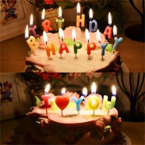 Ainest 1pc Silicone Alphabet Letter Trays Chocolate Mold Cake Fondant 