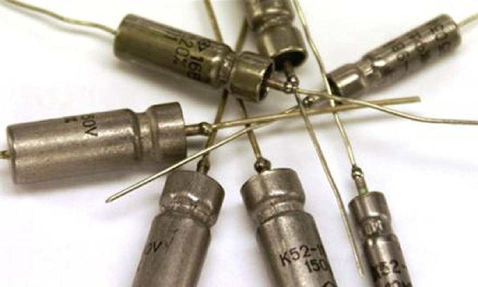 Capacitor tantalum K52-9V 16V 100uF USSR 3 pcs