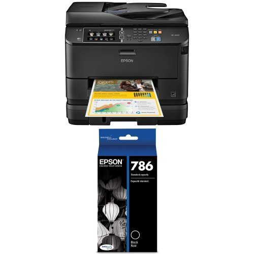 Epson Workforce Pro Wf 4640 Wireless Color All In One Inkjet Printer With Scanner And Copier N3 3818