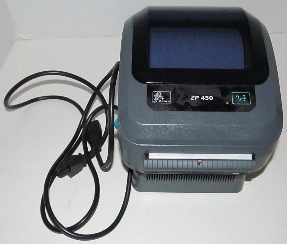 Zebra ZP 450 With With Power Cord (ONLY) N2