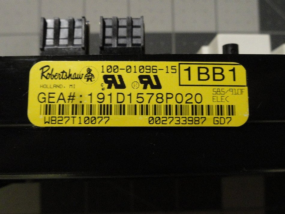WB27T10077 Electronic Oven Control GE N3