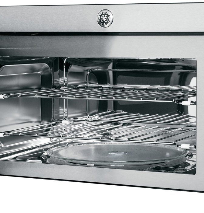 GE CVM1790SSSS Cafe 1.7 Cu. Ft. Stainless Steel Over-the-Range Microwave - Convection N4