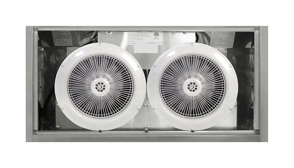Ancona Slim C2 Twin Motor 425 CFM Under Cabinet Range Hood, 30-Inch N3