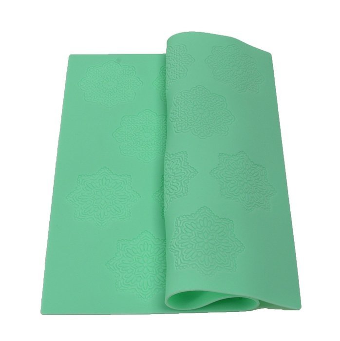 Xgunion Silicone Lace Mold Mould Sugar Craft Fondant Mat Cake Decorating Tool (Style 1) N12