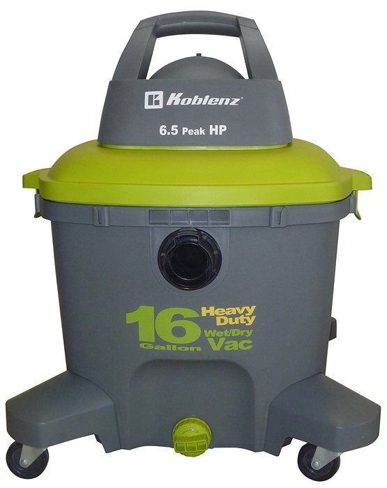 Koblenz WD-16 K US Heavy Duty 16-Gallon Wet/Dry Vacuum - Corded N2