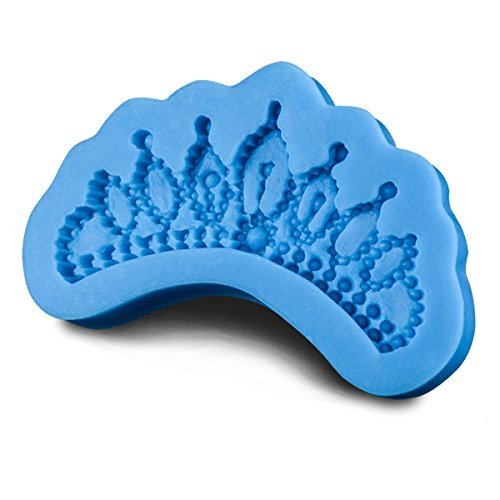 Crown 3D Shaped Food Grade Silicone Mold by uGen! Soap Ice Cake Mold. Sugarcraft Tool. Wedding Chocolate Candy...
