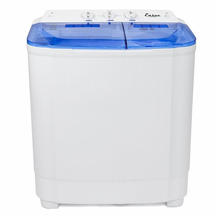 Ensue Mini Portable Washer Machine Electric With Spin Cycle 8 LBS Laundry Load N2