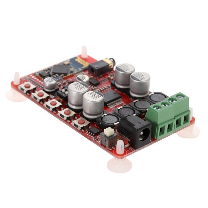 KKmoon TDA7492P 2*25W Wireless Bluetooth V4.0 Audio Receiver Digital Amplifier Board Module with AUX Interface N8