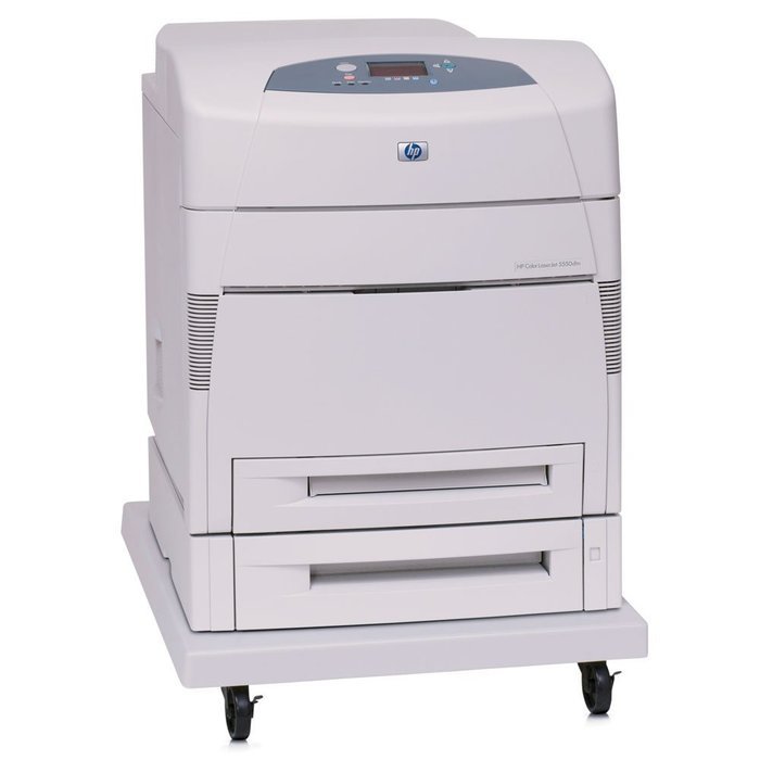 HP Color LaserJet 5500dtn Color Laser printer - 22 ppm - 1100 sheets