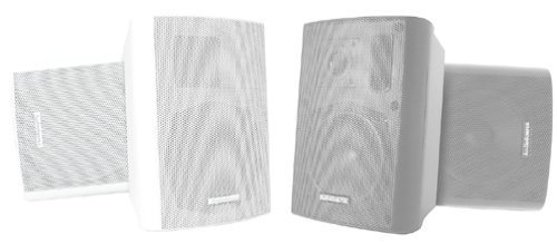 AudioSource LS 545 Indoor/Outdoor Two-Way Speakers (Pair, White) N2