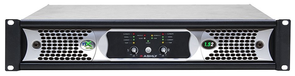 Ashly nXe1.52 Network Two-Channel 1.5KW Programmable-Output Power Amplifier