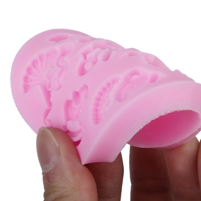4 Strings Of Pearl Fondant Sugar Paste Bead Mold Clay Chocolate Mould Cake Decorating Tools Yihuily N95