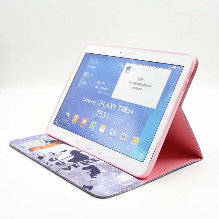 Tab 4 7.0 Case, Firefish Damage Resistance Case Premium PU Leather Wallet Card Slots Kickstand Feature Case for... N110